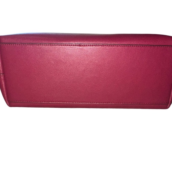 Kate Spade Deep Red Tote Bag with Crossbody Straps - Picture 3 of 14